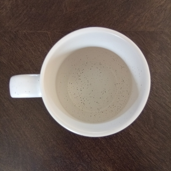 World Market Small Letter "a" Monogram Initial Mug Coffee Tea Cup Beige - Picture 6 of 7